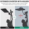 13 Inch Rainfall Shower Head with Multi-Function Handheld Sprayer Combo,