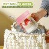 Ausein Recipientes de Avena de 350ML, 4 Pack Tarros de