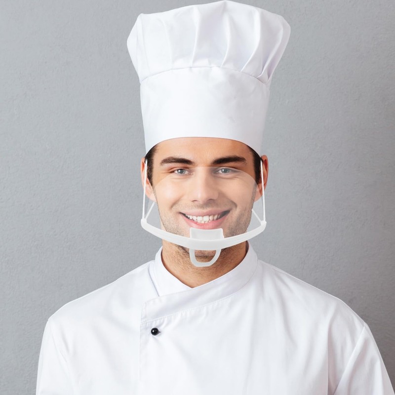 LALADEFIEE Chef Accessory 20pcs Nose and Mouth Covers Professional Food