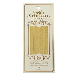 Gold 天馬 satenribongomu 10 mm Width 1 m Champagne Gold kw92959
