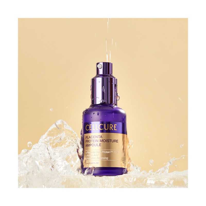 Cellcure Placenta Protein Moisture Ampoule 50ml 2 bottles / 셀큐어