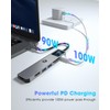 VCOM 7-in-1 USB C Hub Support MST, Docking Station Dual