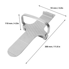 Drywall Foot Lift, Foot Panel Lifter for Drywall Install, 1 PCS Aluminum Alloy Door Foot Lifter Gypsum Board Labor Saving Lifting Tool Cabinet Door Lifter,Drywall Lift Professional Gypsum Board Lifter