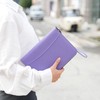 Wason A5 Ring Binder with Zip Portfolio - Faux Leather