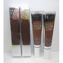 BECCA WEIGHTLESS BLUR FAOUNDATION CACAO 1.23 OZ NWB *LOT OF 2* SEE DETAILS