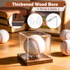 Paudao Baseball Display Case Full Size with UV Protection -