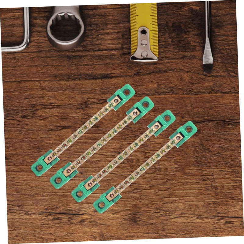 FUNOMOCYA 4pcs Terminal Block Connector with Screw Terminal Strip 12