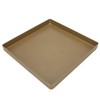 28x28x3cm DIY baking Tray gold Aluminum Alloy square shape Non-stick