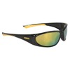 DPG98 Gable™ Safety Glass - Black/Yellow Frame - Yellow Mirror