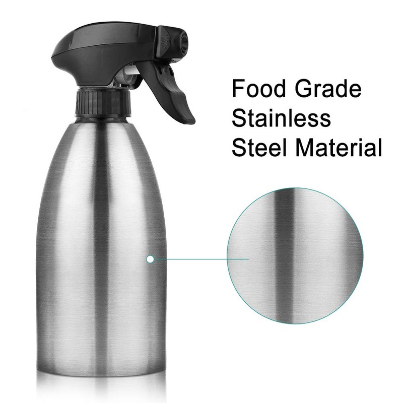Accmor Olive Oil Sprayer, Vinegar Sprayer Dispenser, Safety Exquisitely Stainless