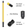 Saipor 12PCS T7-T40 Torx Screwdriver Bit Set 6 Inch /
