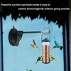4 Pack Window Suction Cup Bird Feeder Hanger for Bird