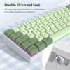 iRoboosta Green Matcha 65% Percent Small Mechanical Keyboard, 68 Key