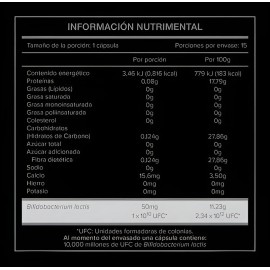 Pack Lactiv Fit 6 Suplementos Tratamiento Completo Para 3 Meses 15 Cpsulas Cu Bifidobacterium Lactis Mejora Salud Digestiva Refuerzo Inmunolgico      