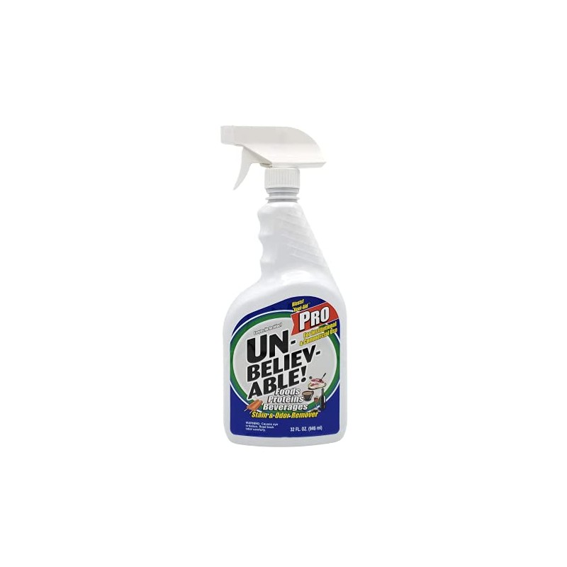 UNBELIEVABLE Pro Stain and Odor Remover, 1 Quart, 1 Count