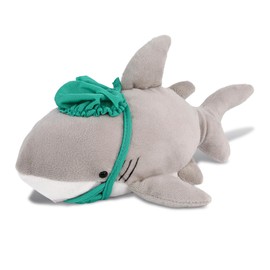 DolliBu Shark Doctor Plush Toy - Super Soft Shark Doctor Stuffed Animal Dress Up with Cute Scrub Cap and Face Mask Outfit - Fluffy Doctor Toy Plush Gift with Personalization - 6 Inches