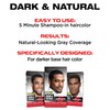 SoftSheen-Carson Dark & Natural 5 Minute Shampoo-In Haircolor, Jet Black