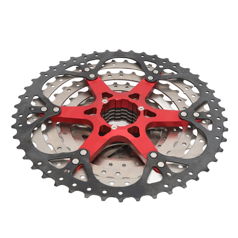 9 Speed Bike Cassette Aluminum Alloy 12 to 46T Precise