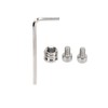 Aluminum Alloy Quick Release Plate with 1/4 Inch Hole 3/8