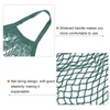 MECCANIXITY Cotton Mesh Bag, 15x13.8" Reusable Washable Mesh Net String