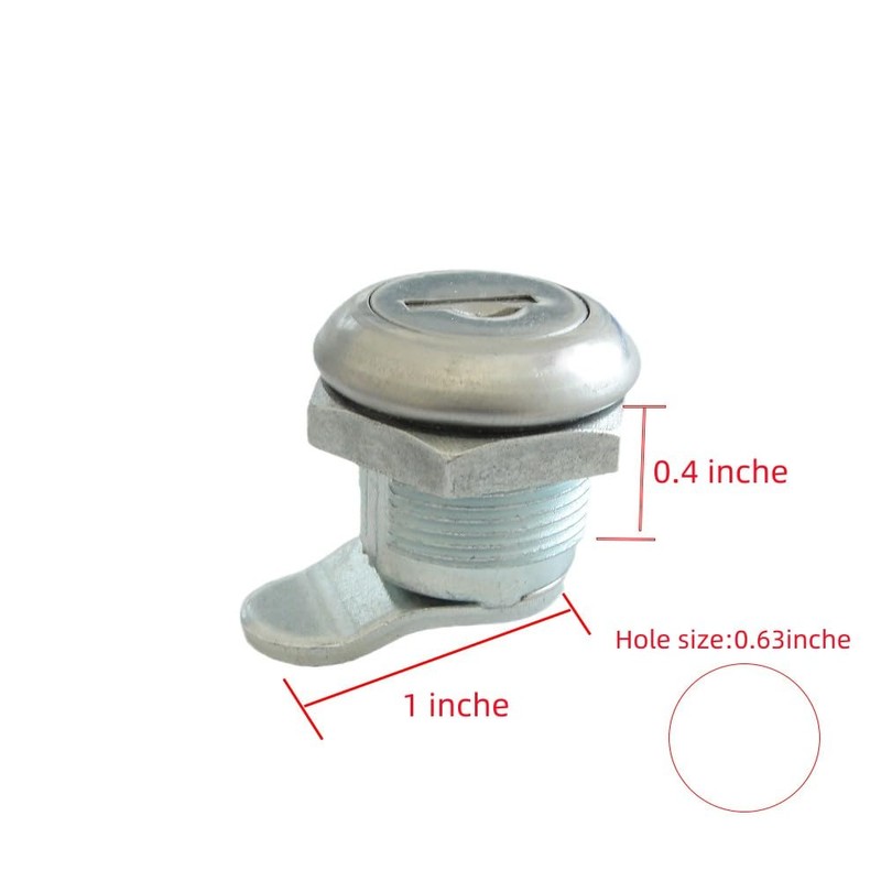 2 Pack Truck Tool Box Lock Replacement with Keys Pickup