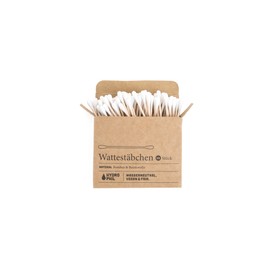 Hydrophilic Sustainable Cotton Buds Made Of Bamboo And Cotton