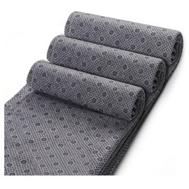 SANJIAN 1*PC 80” x 80” Tufting Cloth for Tufting Gun, Primary Tufting Cloth with Marked Lines, Durable Monks Cloth for Punch Needle, Edges Sewn for DIY Crafts (Grey)