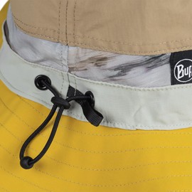 Buff Unisex Explore UPF 50 Outdoor Walking Sun Booney Bucket Hat - Fawn - S/M