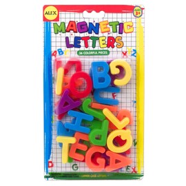 Alex Artist Studio Magnetic Letters Kids Art and Craft Activity