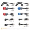 Juice Booster Connector Single Phase, Blue Commando Socket CEE16 1ph