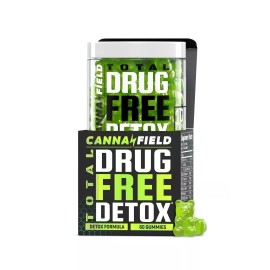 CannaField Canna Field Total Drug Free Daily Detox Formula Body Cleanse (60 Gummies)