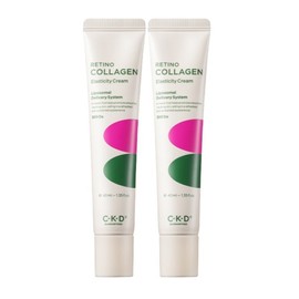CKD Retino Collagen Low Molecule Elasticity Cream, 40ml, 2 pcs / 씨케이디 레티노 콜라겐 저분자 탄력크림, 40ml, 2개
