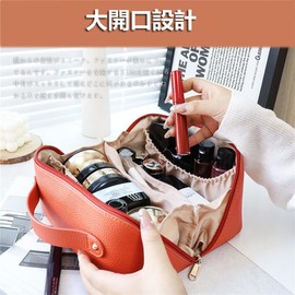 Makeup Pouch, Large Capacity, Makeup Bag, Cosmetic Divider Pouch, Cosmetic Storage, Large, Lightweight, Solid, Waterproof, Zippered, Cosmetic Storage Bag, Cosmetic Case, Cosmetic Bag,