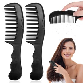 MOLZINY Pack of 2 Dandruff Comb Scalp Comb Hair Comb for Dandruff Hollow Tooth Head Cleaning Scalp Care Dandruff Comb Fine Tooth Tail Comb Massage Hair Comb Dandruff Comb for Women Men