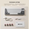 iLovBee i61 Mechanical Keyboard 60 Percent, Wired RGB Gaming Keyboard,