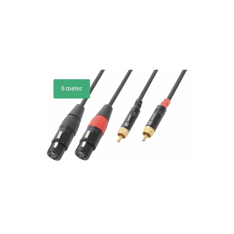 Power Dynamics PD Connex Cable 2x XLR Female to 2x