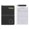 Scott Edward Golf Scorecard Cover Leather Scorecard Holder Statistics and