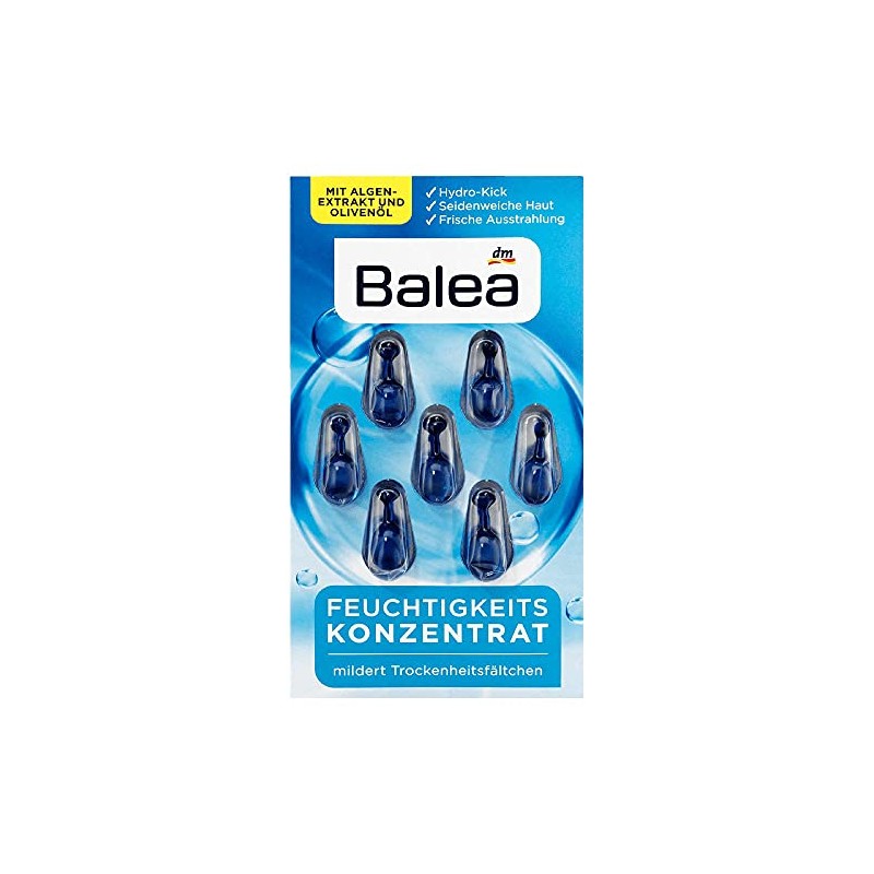 Balea Moisture Concentrate, Pack of 7