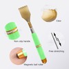 Cubicozy Extendable Back Itching Scratcher Retractable Back Scratcher Telescoping Stainless