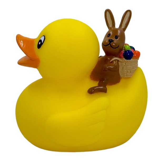 Bath Duck Squeaky Duck Bath Toy (Duck Easter Bunny)