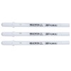 Sakura gelly roll, white, 3 pens, bright white, in a