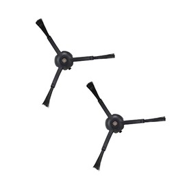 roborock Side Brushes Replacement (2 Pieces) for S8 Pro Ultra, S7 Max Ultra, Qrevo, Roborock Qrevo Slim, Series of S7 MaxV/S7/Q7Max/Q8 Max/S8/Q7/Q5/S6/S5/S4/E5/E4/E3/E2 Robot Vacuum Cleaner, Black