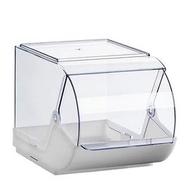 hünersdorff Plastic Box Polypropylene with Transparent Hinged Lid 3.7 Litre Capacity Transparent