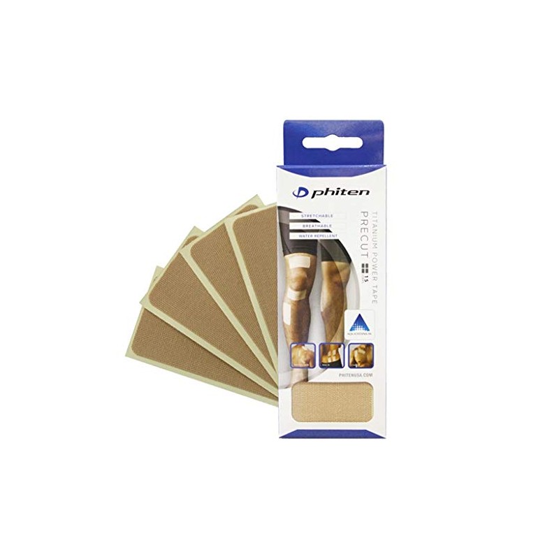 Phiten Titanium Power Tape Strips 15 Count (2 Boxes)