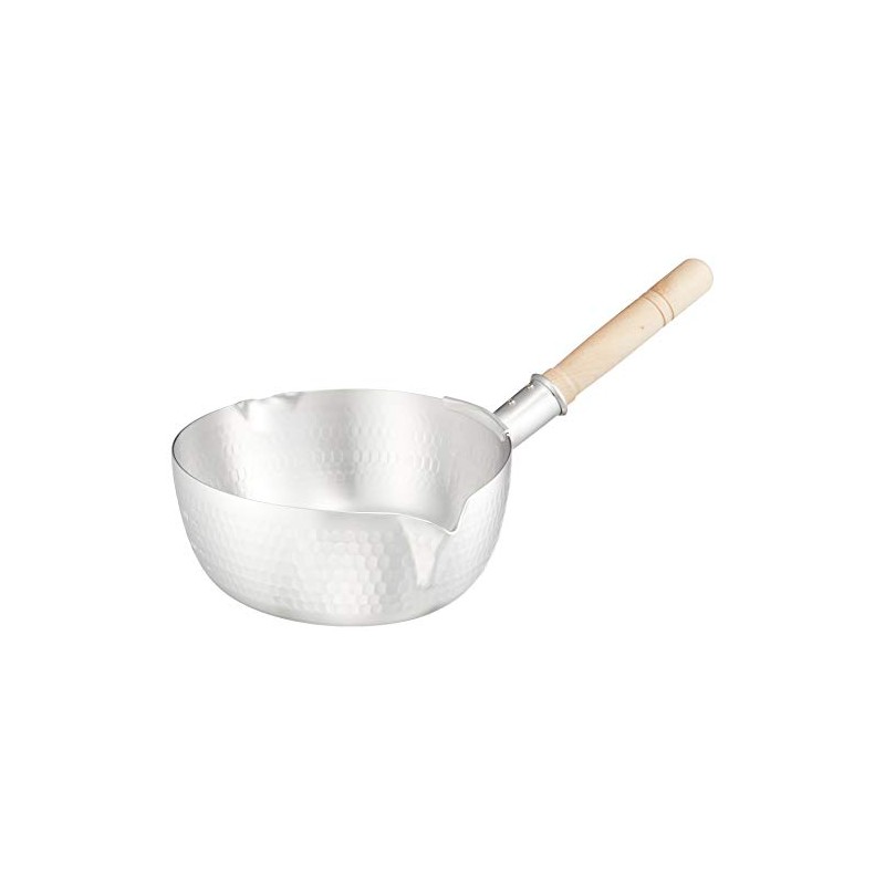 Aluminum Hammered Pelican Yukihira Pot, 7.1 inches (18 cm)