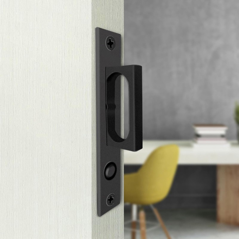 betensh Pocket Door Edge Pull Brushed Nickel Push Automatic Bounce