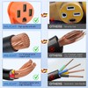 Nilight EV Adapter Cord 30 Amp to 50 Amp 4