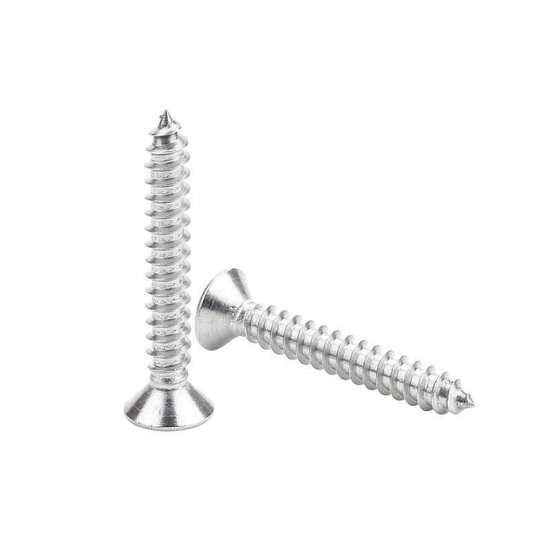 Powlankou 250 Pieces #6 X 3/4'' Phillips Countersunk Flat Head