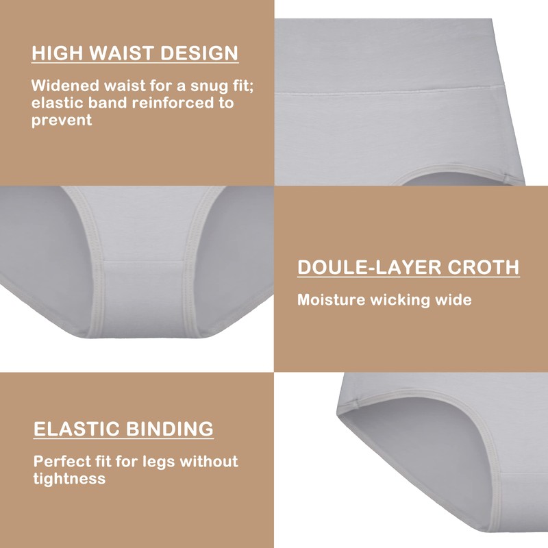 SERISIMPLE Viscose Bamboo Women Luxury Underwear Silky Comfy Ultra Soft