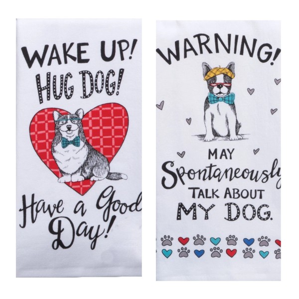 Kay Dee Designs New 2 Piece Pet Lovers Kitchen Dish
